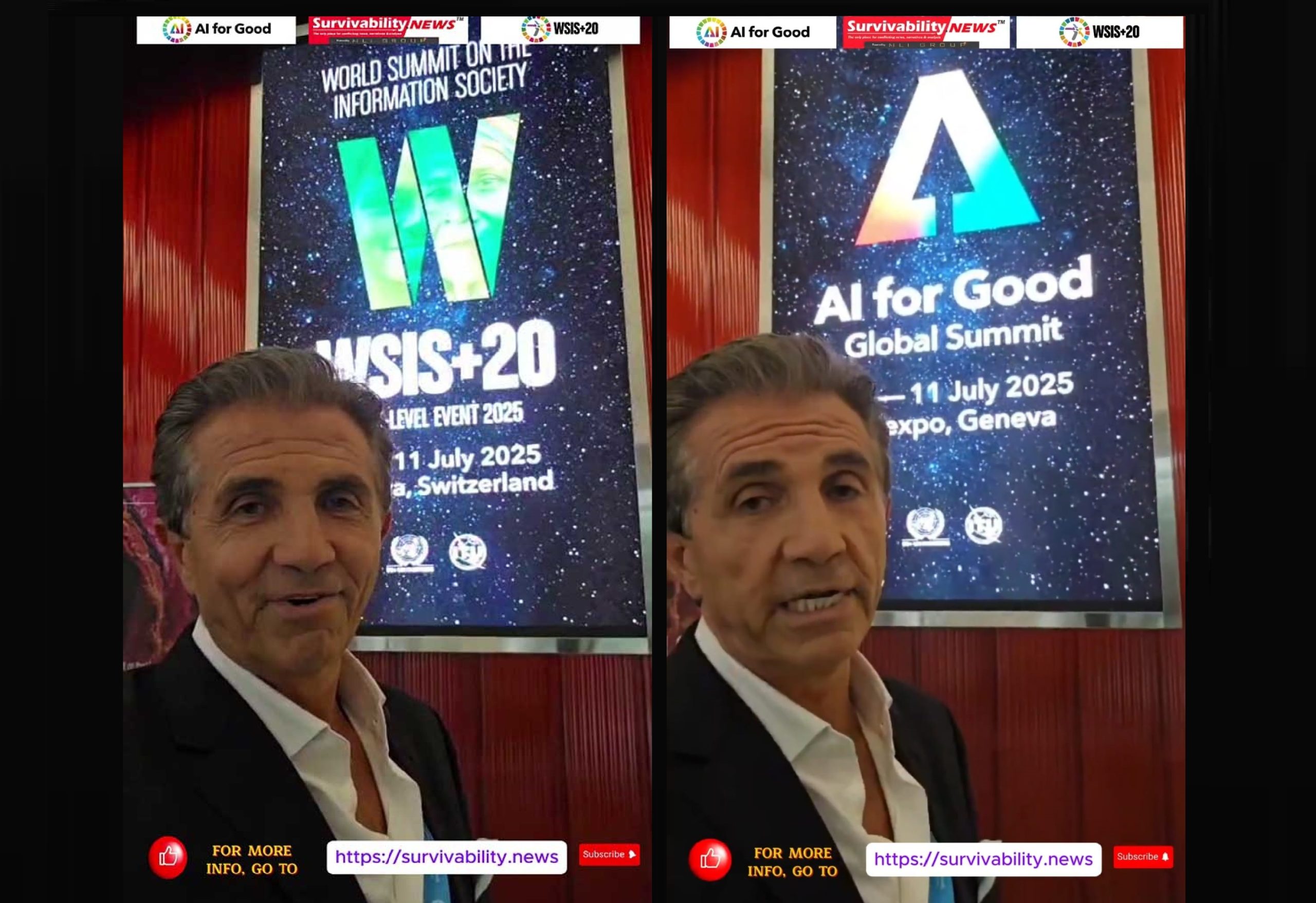 Can AI Be Truly Focused for “GOOD” & Above All Else? | In Geneva at ITU’s AI FOR GOOD & WSIS+20 Global Summits | What to Expect, Hope for & What to Truly Fear? (Video)